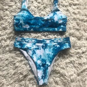 tie dye bikini